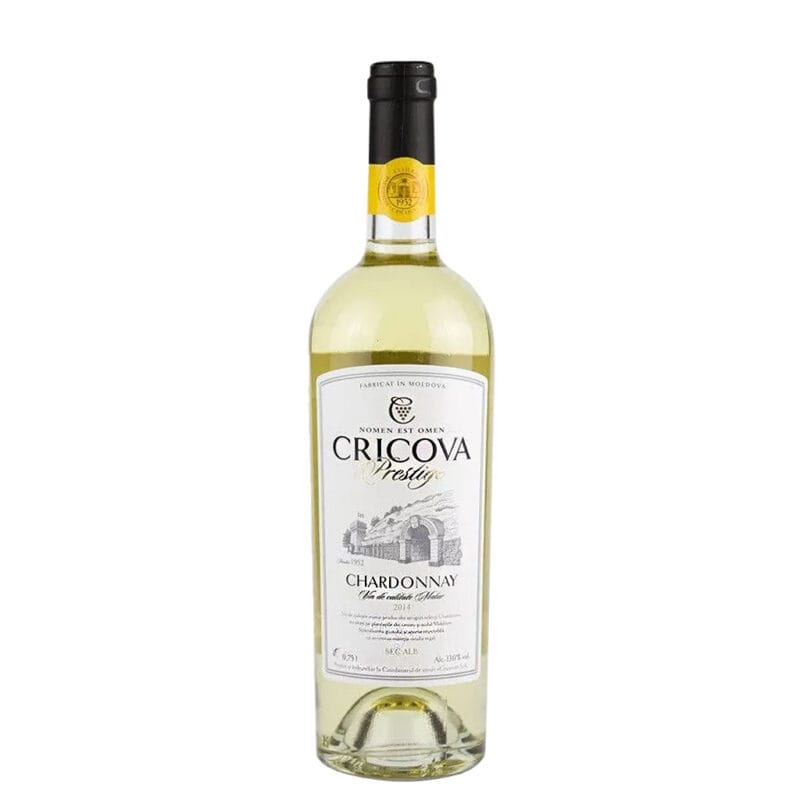 Vin Cricova Alb sec Chardonnay Prestige